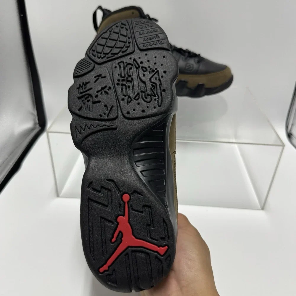 Brand New Nike Air Jordan 9 Retro GS Black Olive HV4574-030 Size 6.5Y Youth